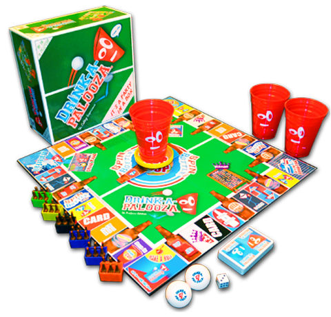 Drink-A-Palooza Drinking Board Game